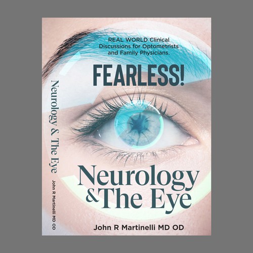 Medical Cover about Neurology & The Eye/Vision in a bold yet engaging style for a new educational series for physicians. Design by digital.ian