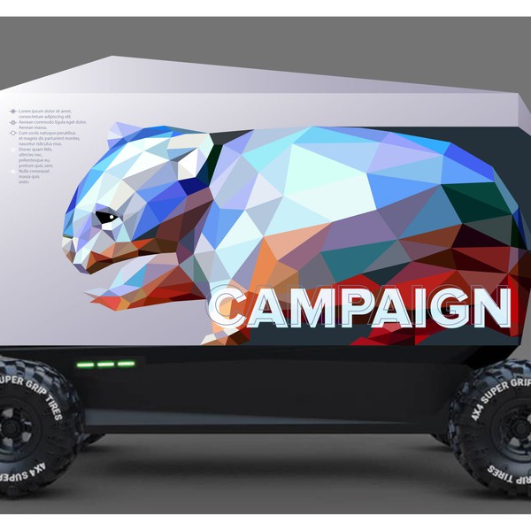 Design by RXF titled "A boring box turns into a friendly animal"