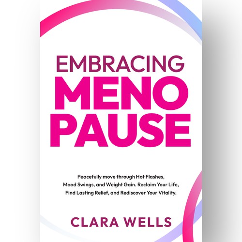 I need a book cover that connects with women about menopause Design by Creative_Crafter