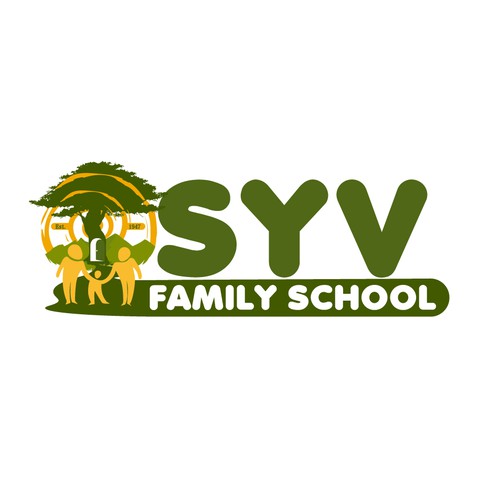 Logo Design Contest for The Family School in Los Olivos, California Design by Dezintrend1