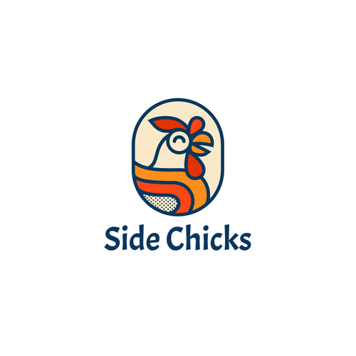 Rebranding plant based chicken chain Design by ropix