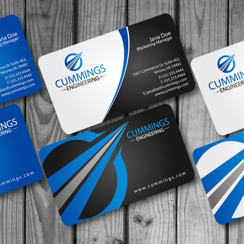 Help Cummings Engineering with a new stationery Design by Umair Baloch