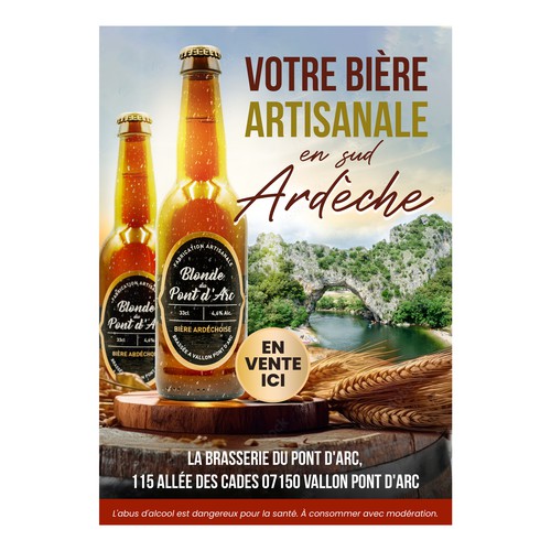 Poster for craft beer Design by em·i·nence