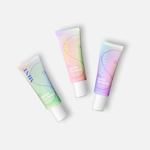 Design A minimal, edgy & unique ombre lip balm to stand out.  (vanilla) por Neda Mamo