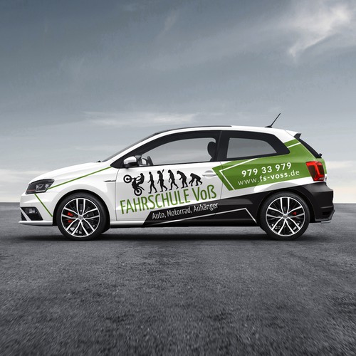 Car, truck or van wrap contest entry by adelea