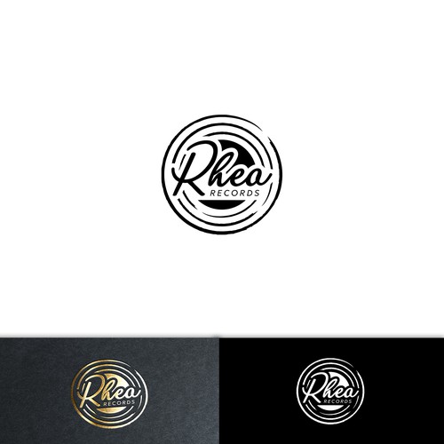Sophisticated Record Label Logo appeal to worldwide audience Design by aeropop