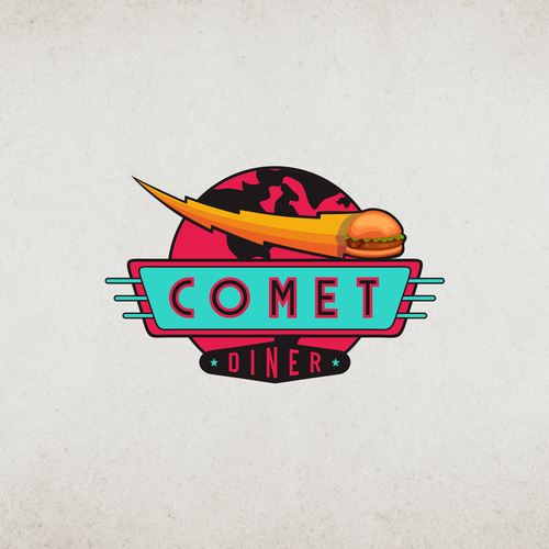 Looking for a cool 1950s retro diner logo for a downtown restaurant Design réalisé par tuge