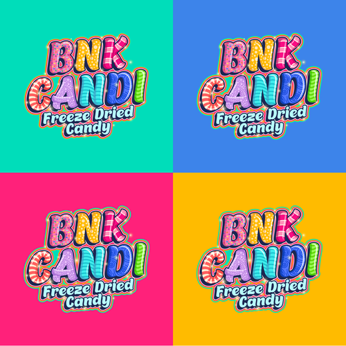 Design a colorful candy logo for our candy company Design by EsrasStudio