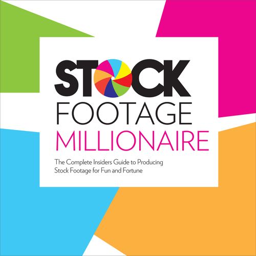 Eye-Popping Book Cover for "Stock Footage Millionaire" Réalisé par Feel free
