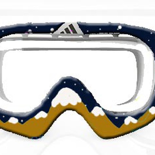 Design adidas goggles for Winter Olympics Diseño de honkytonktaxi