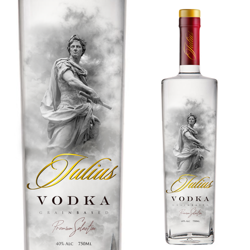 Label design for new vodka Brand Design by LucaToni