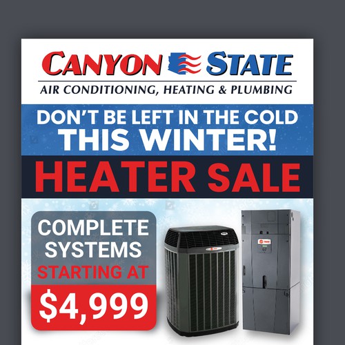 Newpaper Ad For Heating, Ventilation, and Air Conditioning (HVAC) Company - Wireframed and Ready! Design by GrApHiC cReAtIoN™