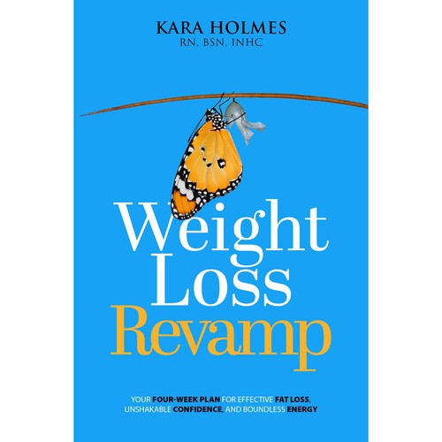 Design an eye-grabbing, compelling cover for a book on lasting weight loss Design by Aaniyah.ahmed