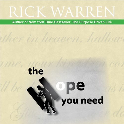 Design Rick Warren's New Book Cover Diseño de Rhys McIntyre