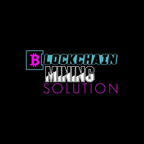 Tech Future Logo Required - Blockchain Mining Solutions Réalisé par BlacKing