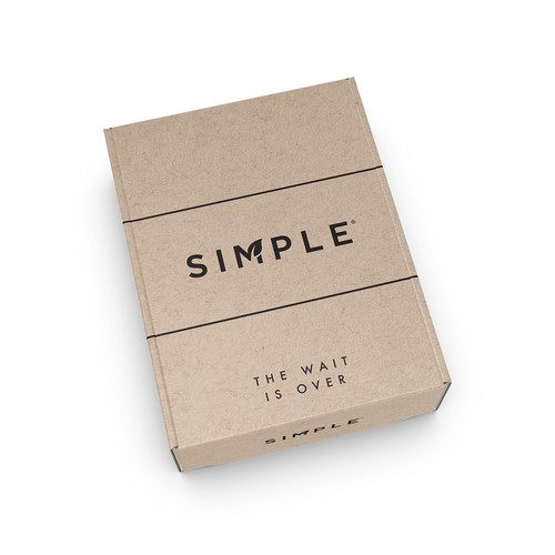 SIMPLE shipping box Design by Wahdin