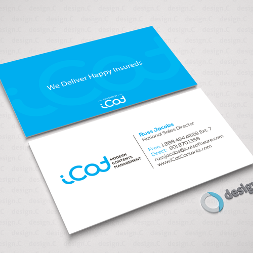 Create Business Card For Software Pany