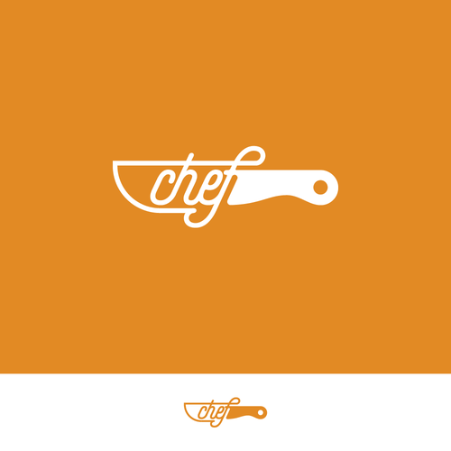 "CHEF": Food & Cooking Social Media Logo Design by MrBaba