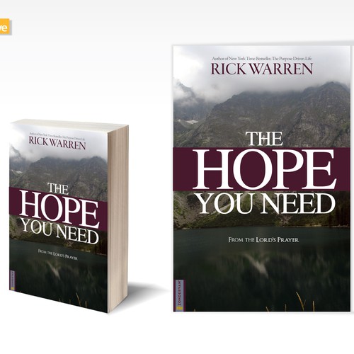 Diseño de Design Rick Warren's New Book Cover de dobleve