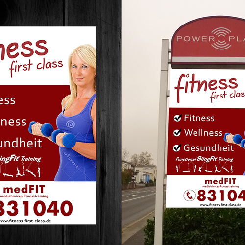 Signage contest entry by Jeniora <3