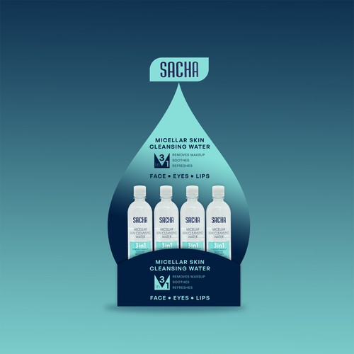 Micellar water display stand Design by SP-99