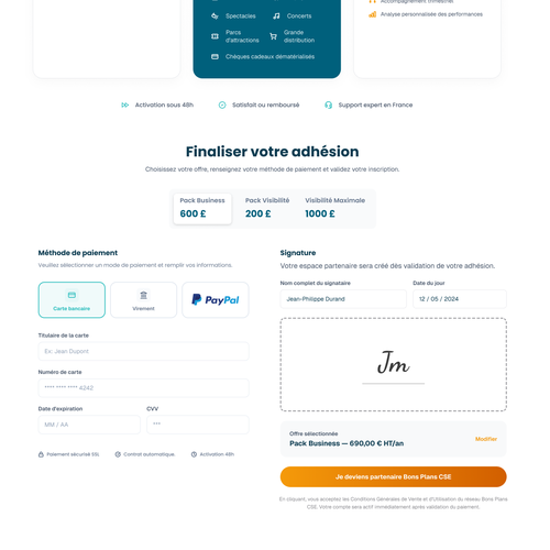 Landing page design contest entry by chakir ben