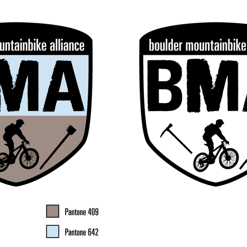 the great Boulder Mountainbike Alliance logo design project! Design by bells