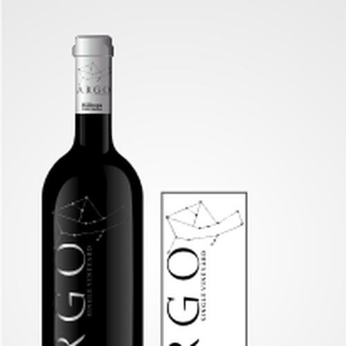Sophisticated new wine label for premium brand Design by design_mercenary