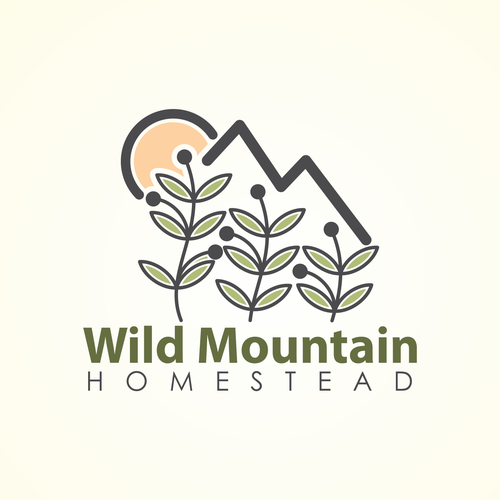 Artistic modern logo needed for a mountain-top flower farm. Diseño de Brainstorming_day