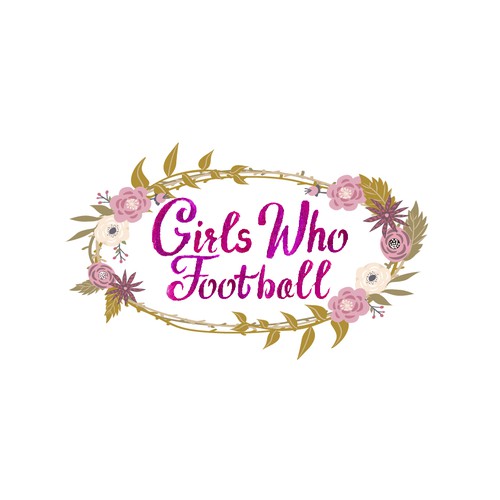 Girls Who Football Design by Danniel Fontinelle