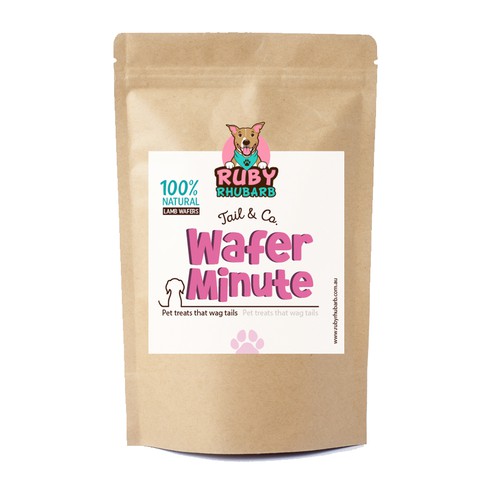 Ruby Rhubarb new product Labels Design by nesliirmak