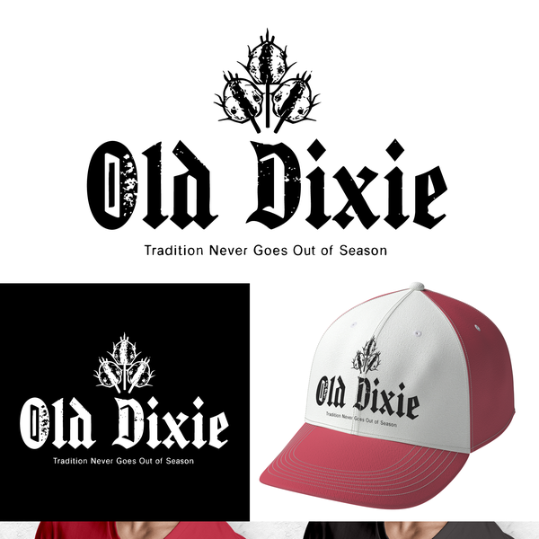 Logo design for Old Dixie Hunting Brand.