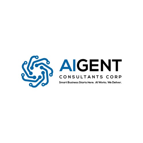 AI Agent Company: Appealing to small to medium sized businesses. Design by Alvianks