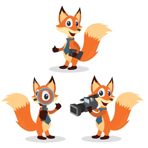 Fox Character Design Contest Design by Kajo Azares