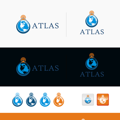 Create a logo to simplify a complex satellite to ground communication system Design von Arahmata