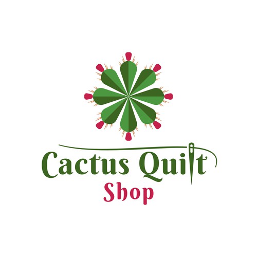 Design a logo for a modern quilt shop! Design by Rav Astra