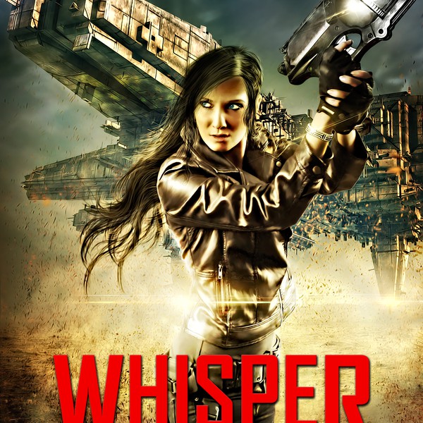 Design by Maxmart titled "Create a Space Western eBook cover for Whisper & Fury"