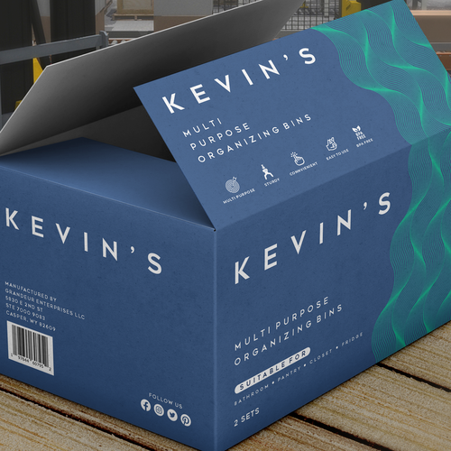 Contest for e-commerce brand packaging box design Design by ALPHA CREATION ✅