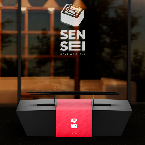 Design „Sensei“ Home of Sushi di bacellot