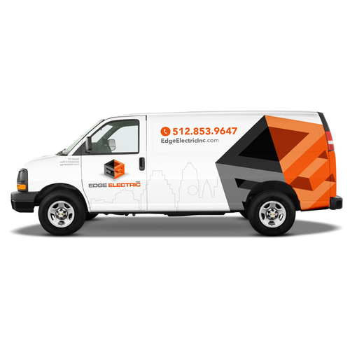 Chevy Express Van Wrap Template