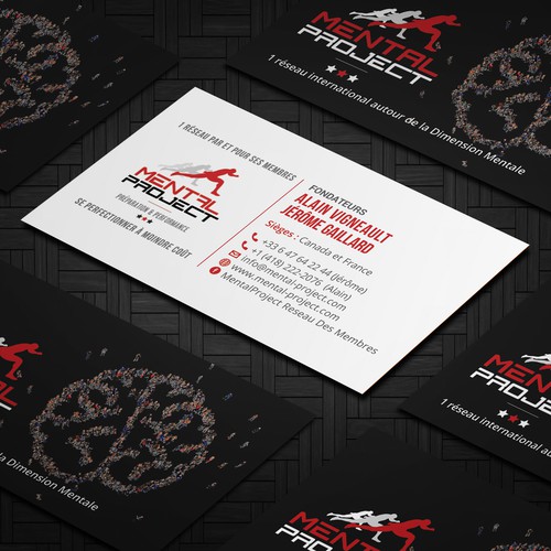 Carte De Visite Mentalproject Business Card Contest 99designs