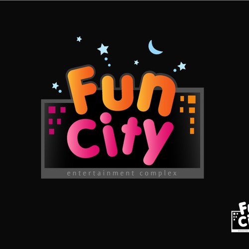 Logo Design for Fun City-ontwerp door zimonja