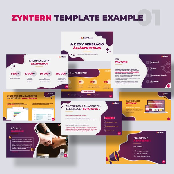 Presentation template
