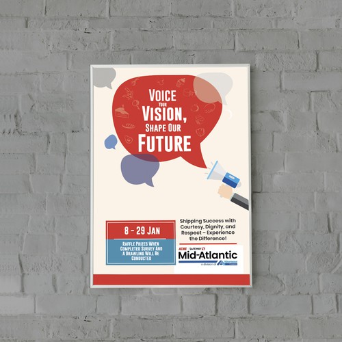 Acme Survey Need 100% Participation Design by Custom Logo Graphic