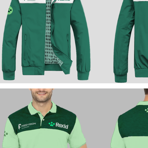 Bold and Creative Shirt and Jacket Design for a Dynamic Tech Company Design by urban legend