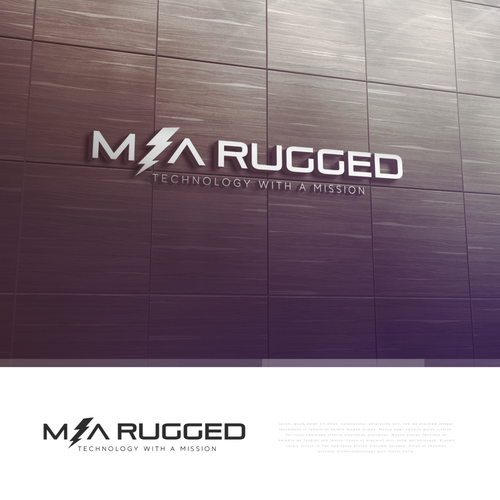 Mid-Atlantic Rugged Systems Logo and Brand Guide Design by Michael San Diego CA