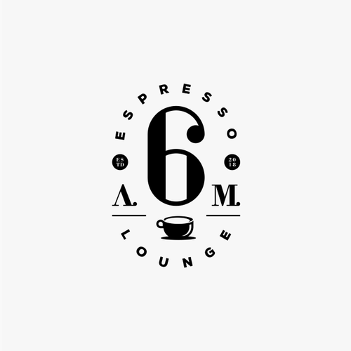 Design an enticing logo for 6 A.M. Espresso Lounge Design by shoutulkopler