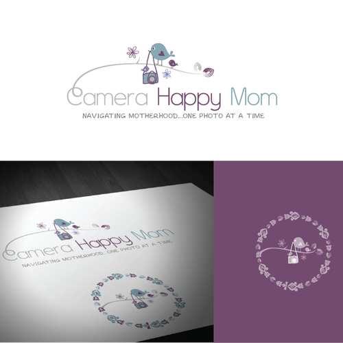 Design di Help Camera Happy Mom with a new logo di majamosaic