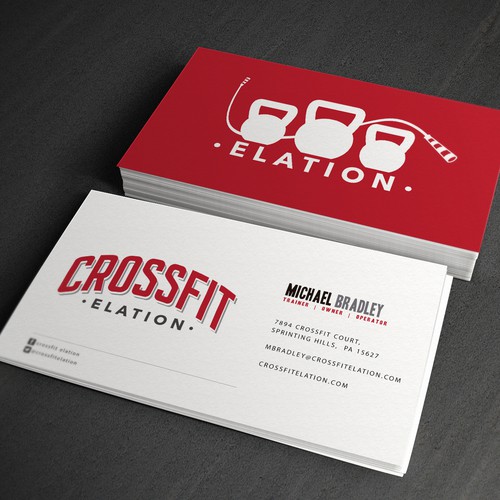 New logo wanted for CrossFit Elation Design por sherbasm