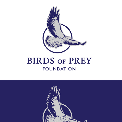 Create the next logo for Birds of Prey Foundation Design by monkey-mother